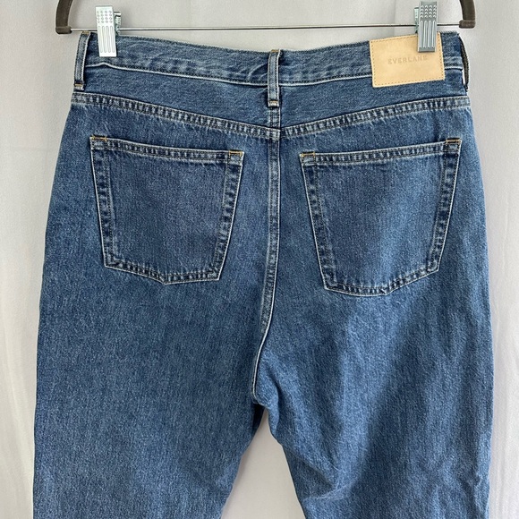Everlane 90's Cheeky High Waisted Straight Leg Jeans Womens Size Waist 30 - Picture 5 of 6